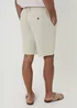 Threadbare Stone Linen Blend Chino Shorts - 34 Image 2