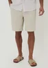 Threadbare Stone Linen Blend Chino Shorts - 34 Image 1