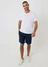 Threadbare Navy Elasticated Waist Stretch Chino Shorts - 34 Image 3
