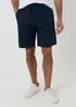 Threadbare Navy Elasticated Waist Stretch Chino Shorts - 34 Image 1