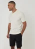 Threadbare Black Cotton 3 Pocket Stretch Chino Shorts - 34 Image 3