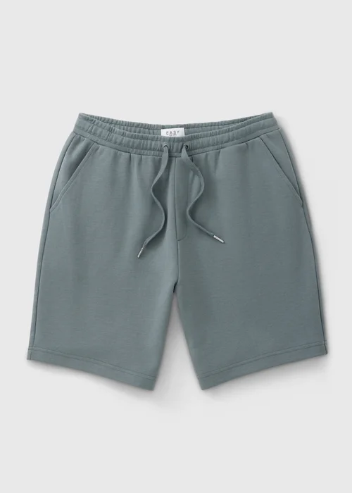 Storm Blue Elevated Co Ord Jogger Shorts - M Image 4
