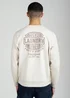Tokyo Laundry Beige Printed Brushed Back Fleece Crew Neck Sweatshirt - XL Image 2