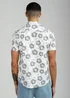 Tokyo Laundry White Cotton Poplin Button Up Shirt With Abstract Floral Print - M Image 2
