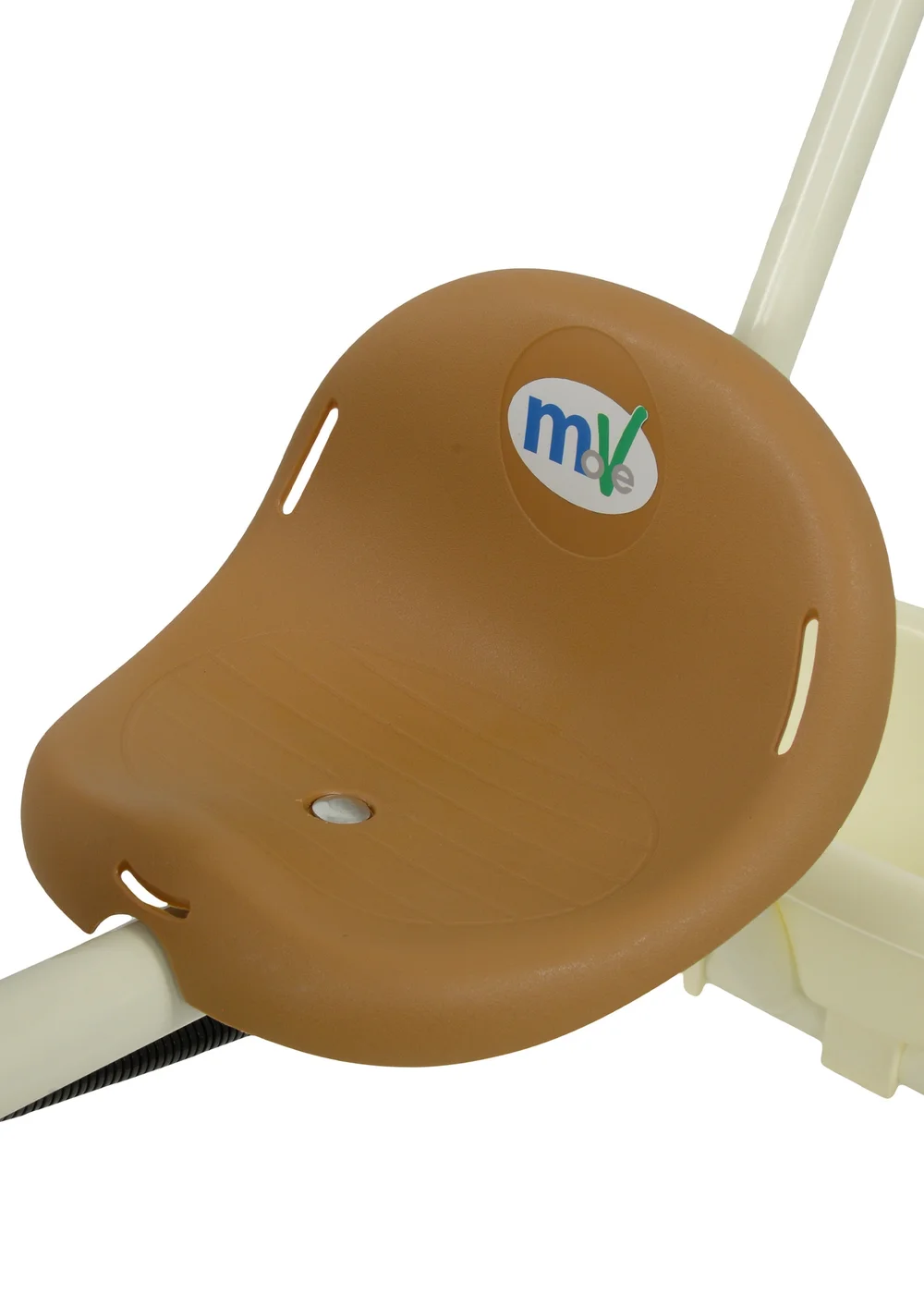 MoVe Multi Coloured Steer along Trike with Basket - One Size Image 5