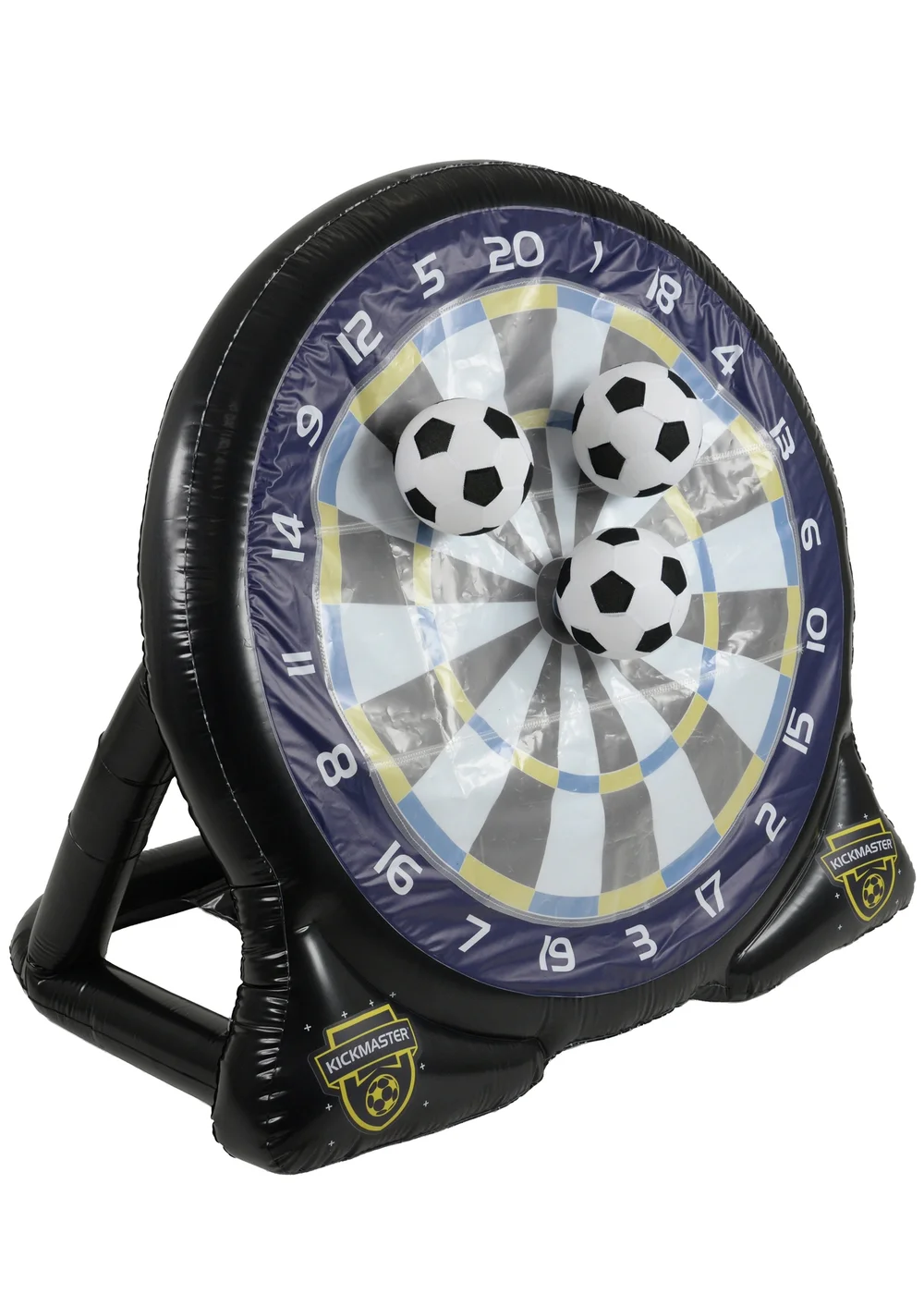 Kickmaster Multi Coloured Inflatable Target Shot - One Size Image 1
