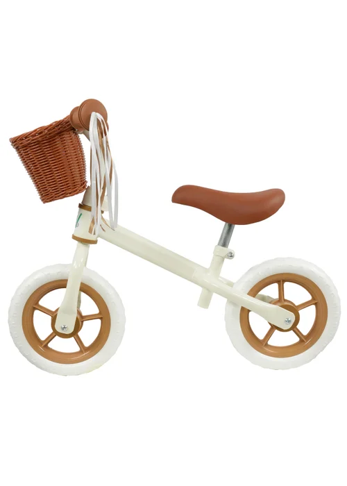 MoVe Multi Coloured 10inch Balance Bike with Basket - One Size Image 6