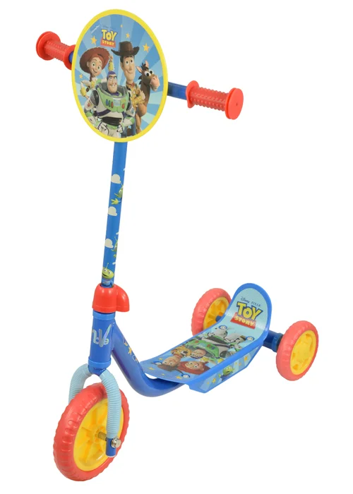 Toy Story Multi Coloured Deluxe Tri Scooter - One Size Image 1