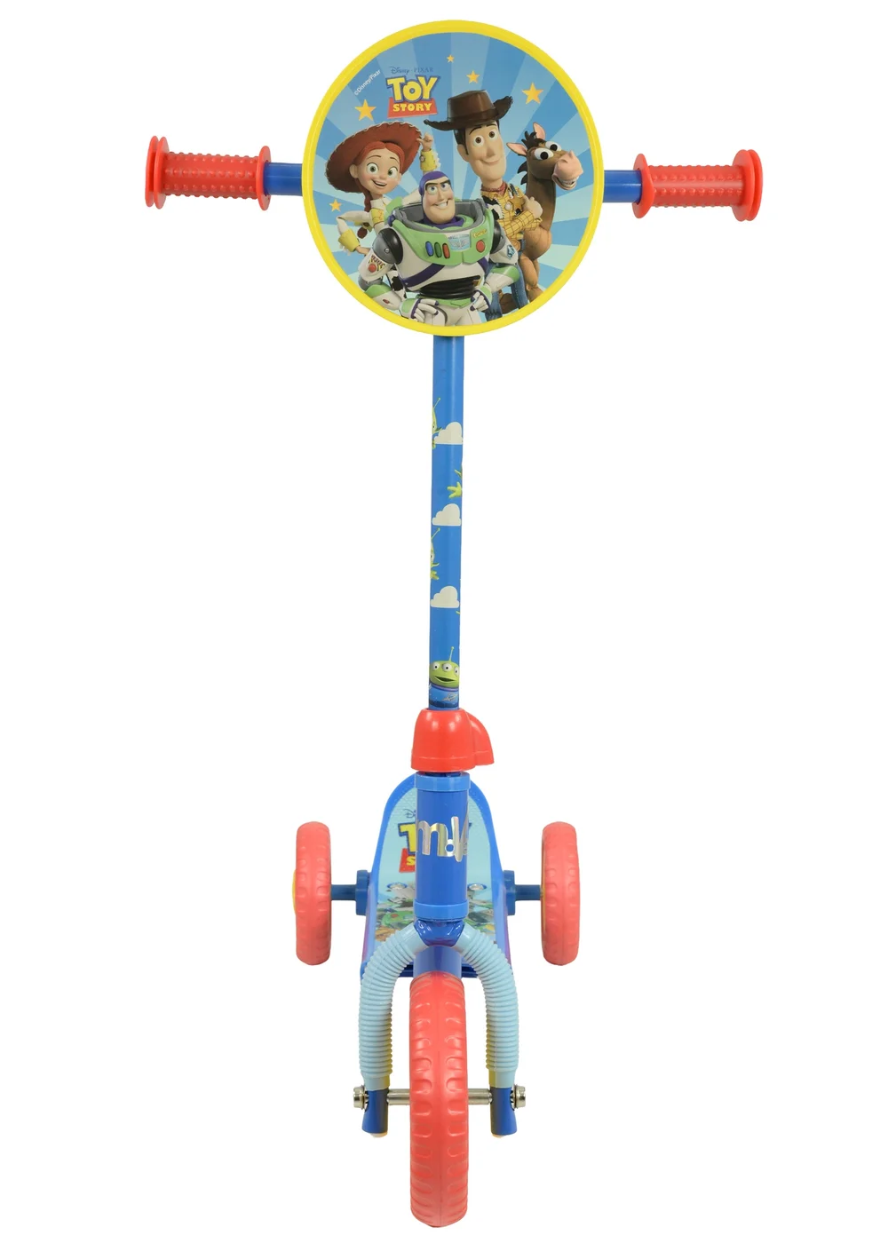 Toy Story Multi Coloured Deluxe Tri Scooter - One Size Image 5