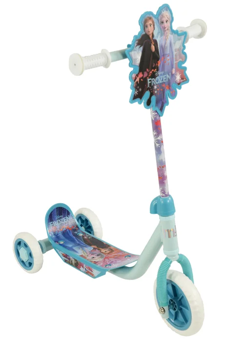 Frozen 2 Multi Coloured Deluxe Tri Scooter - One Size Image 1