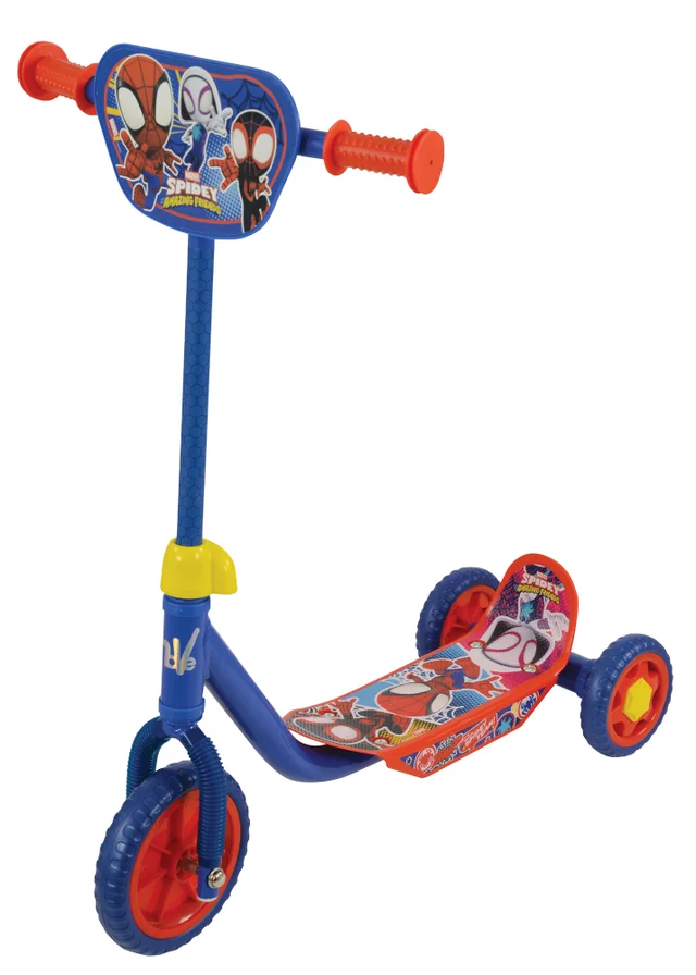 Spidey & His Amazing Friends Multi Coloured Deluxe Tri Scooter