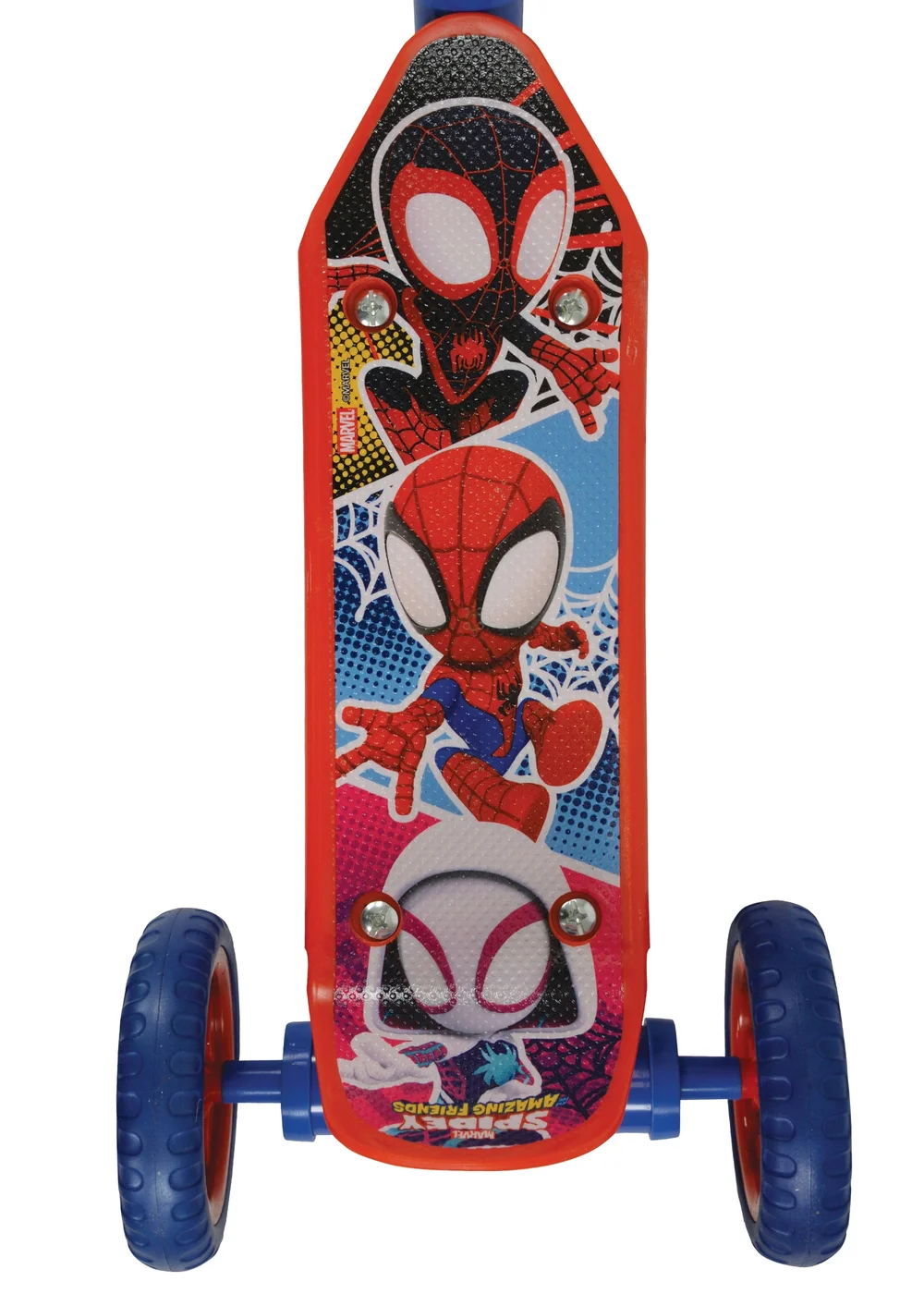 Spidey & His Amazing Friends Multi Coloured Deluxe Tri Scooter - One Size Image 5