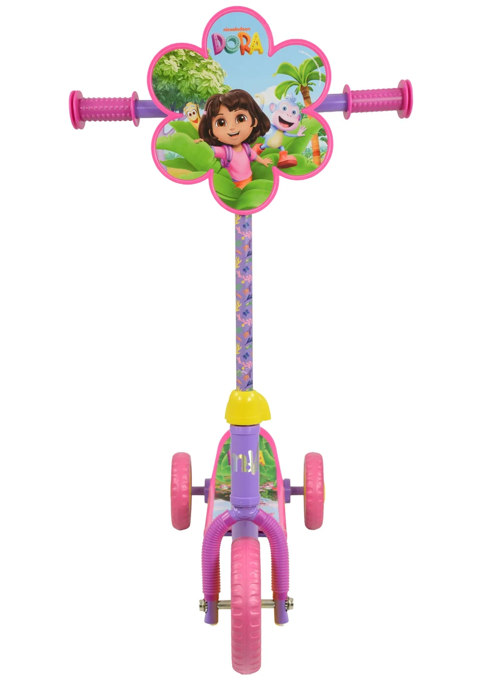 Dora Multi Coloured Deluxe Tri Scooter - One Size Image 4