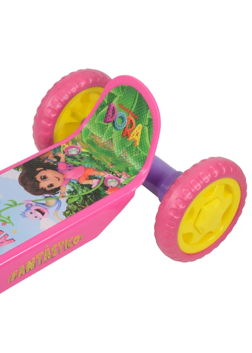 Dora Multi Coloured Deluxe Tri Scooter - One Size Image 6
