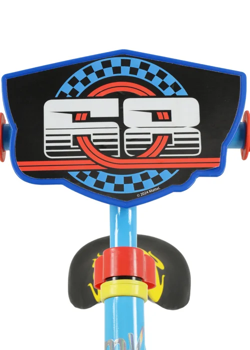 Hot Wheels Multi Coloured 12inch Balance Bike with Light Up Wheels - One Size Image 3