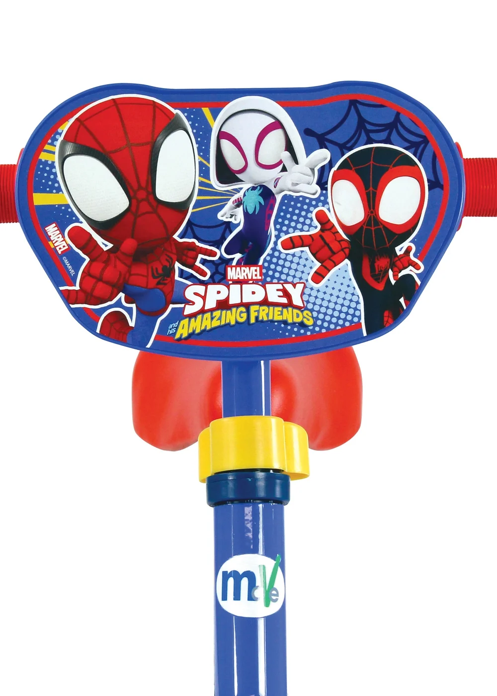 Spidey & His Amazing Friends Multi Coloured 12inch Balance Bike with Light Up Wheels - One Size Image 4