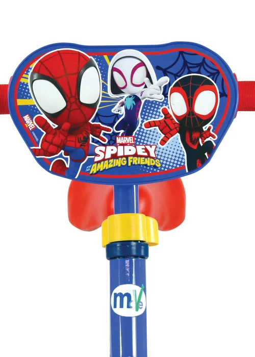 Spidey & His Amazing Friends Multi Coloured 12inch Balance Bike with Light Up Wheels - One Size Image 4