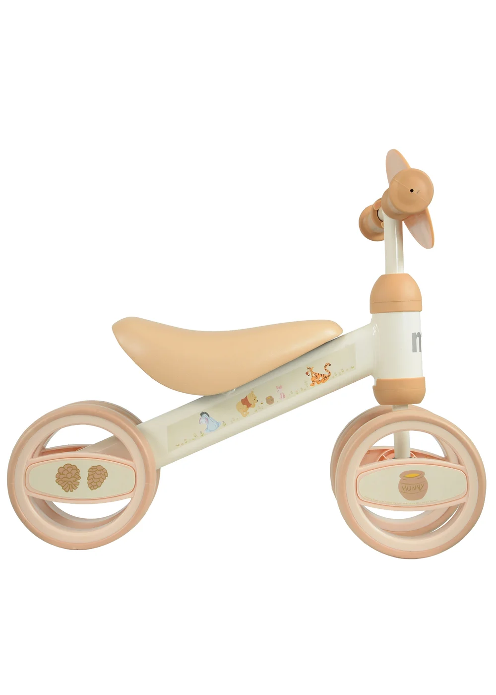 Winnie The Pooh Multi Coloured Deluxe Bobble Ride On - One Size Image 6