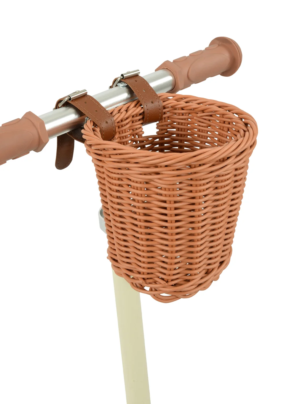 MoVe Multi Coloured Tilt N Turn Scooter with Basket and Tassels! - One Size Image 4