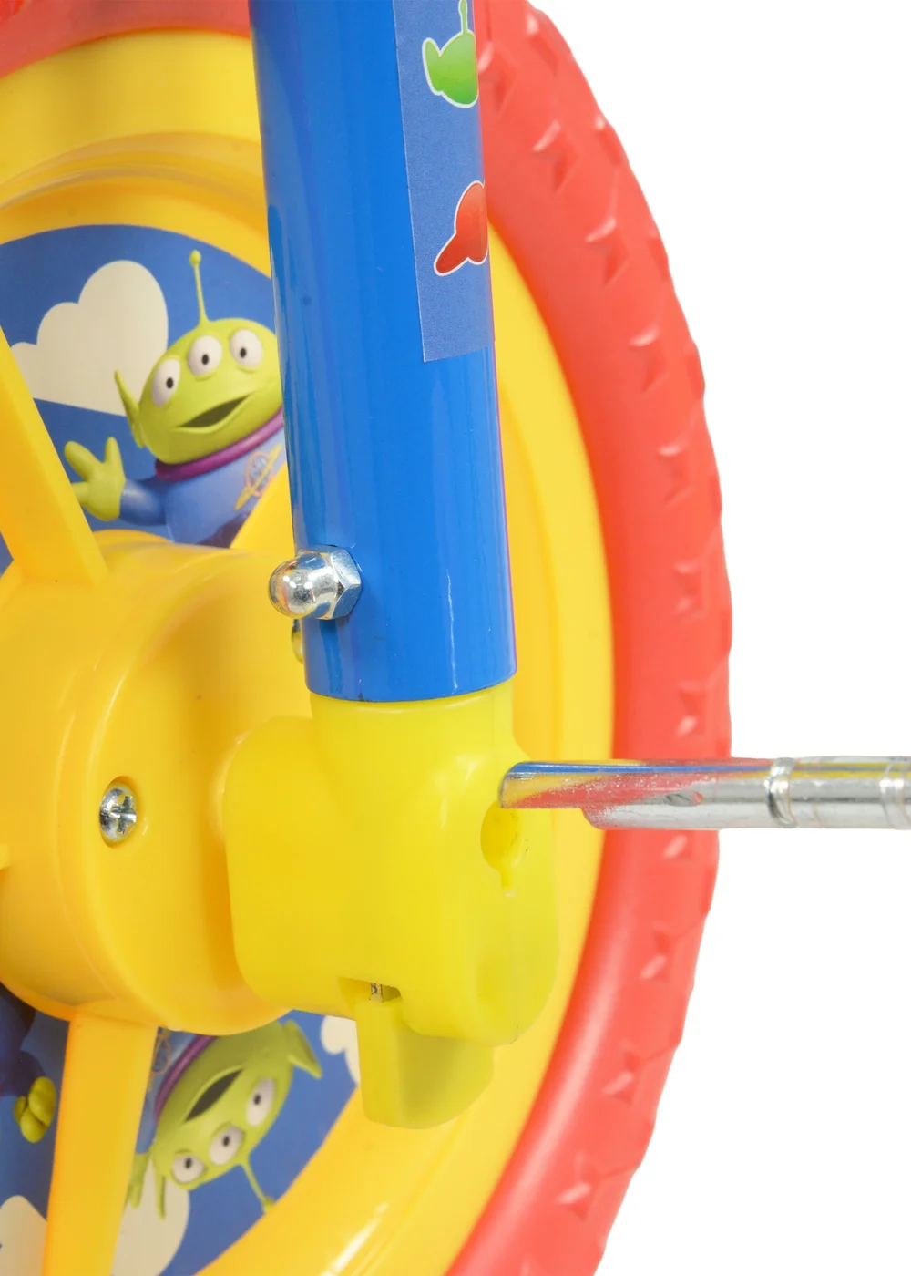 Toy Story Multi Coloured 2in1 10inch Training Bike - One Size Image 6