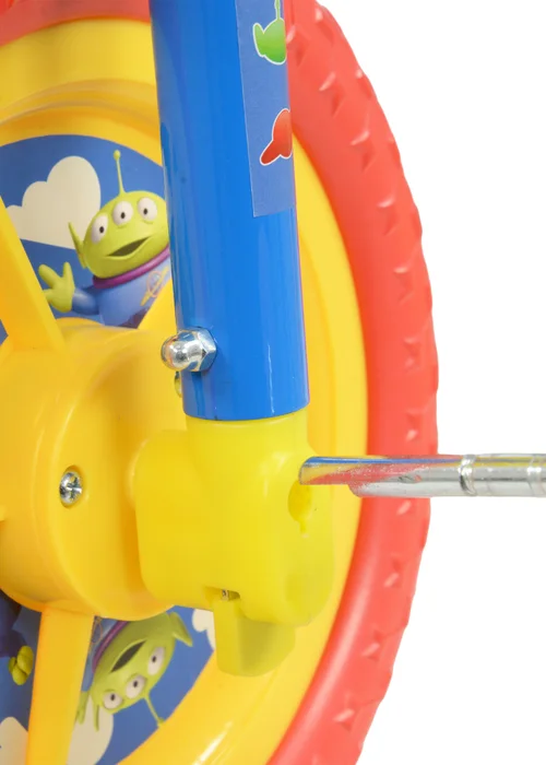Toy Story Multi Coloured 2in1 10inch Training Bike - One Size Image 6