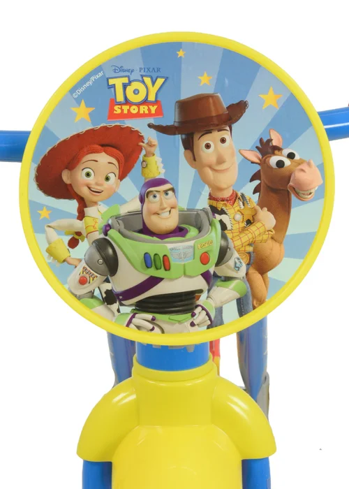 Toy Story Multi Coloured 2in1 10inch Training Bike - One Size Image 3