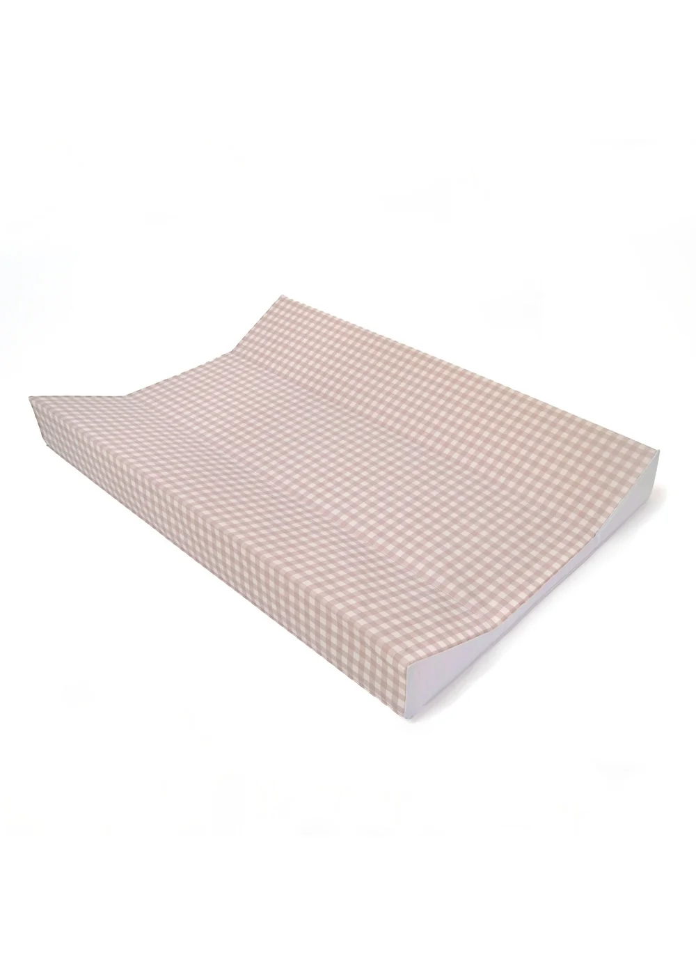 Clair de Lune Gingham Anti-Roll Wedge Changing Mat - One Size Image 3