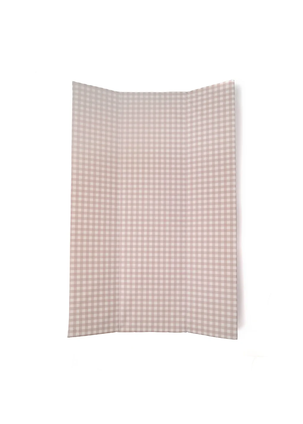 Clair de Lune Gingham Anti-Roll Wedge Changing Mat - One Size Image 2