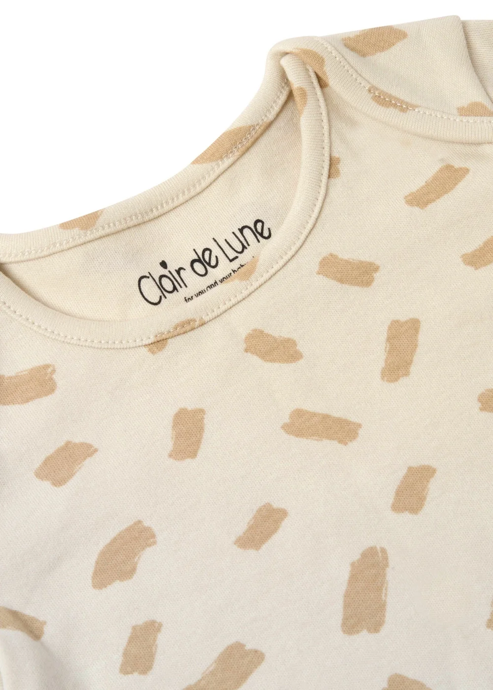 Clair de Lune Organic Dash Romper and Hat Gifting Set - 1-3 Months Image 4