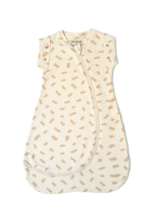 Clair de Lune Organic Cotton Dash Swaddle Bag