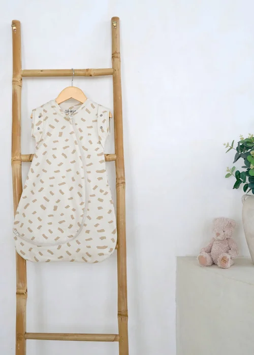 Clair de Lune Organic Cotton Dash Swaddle Bag - 0-3 months Image 4