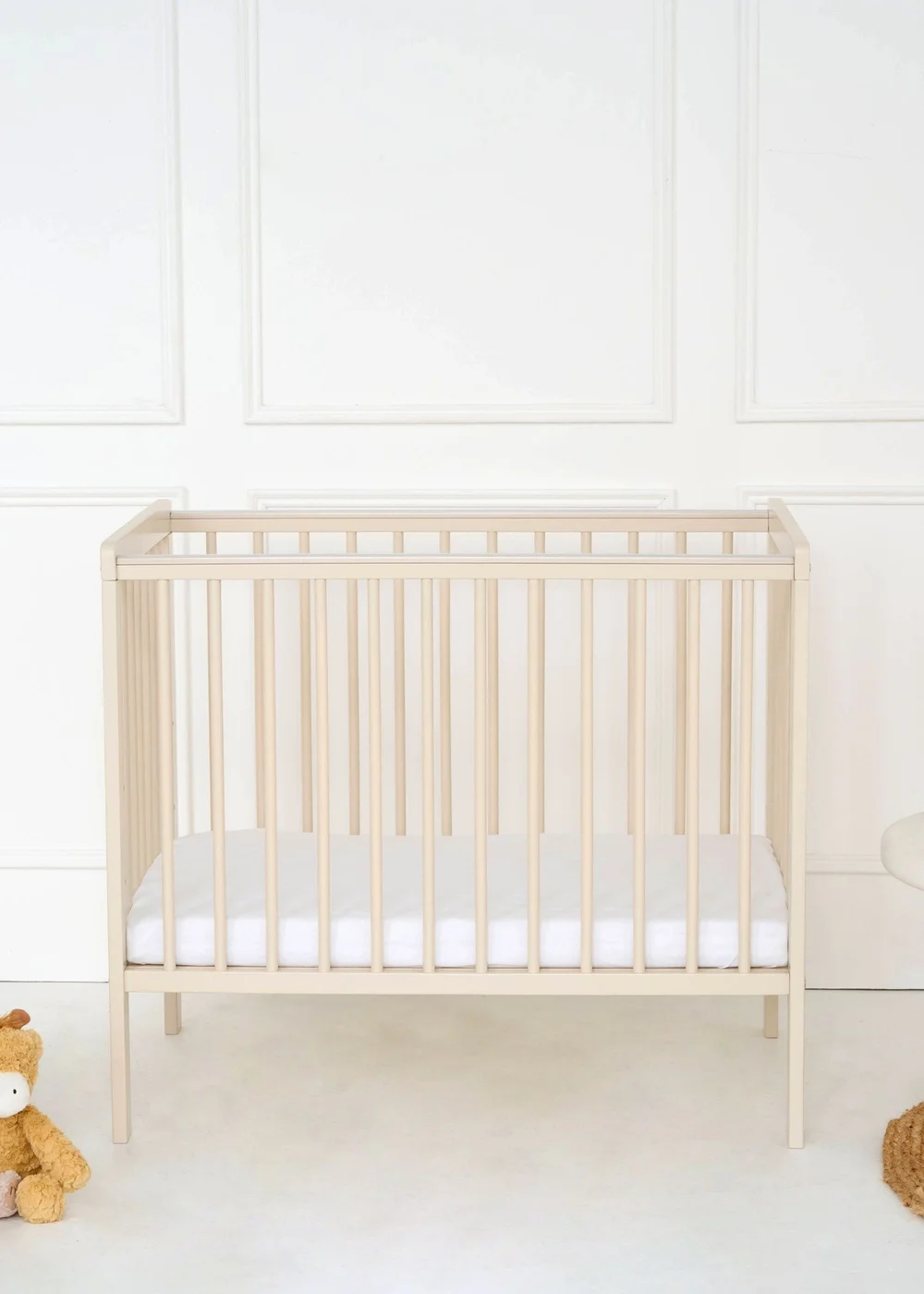 East Coast Cashmere Space Saver Cot with Mattress - One Size Image 1