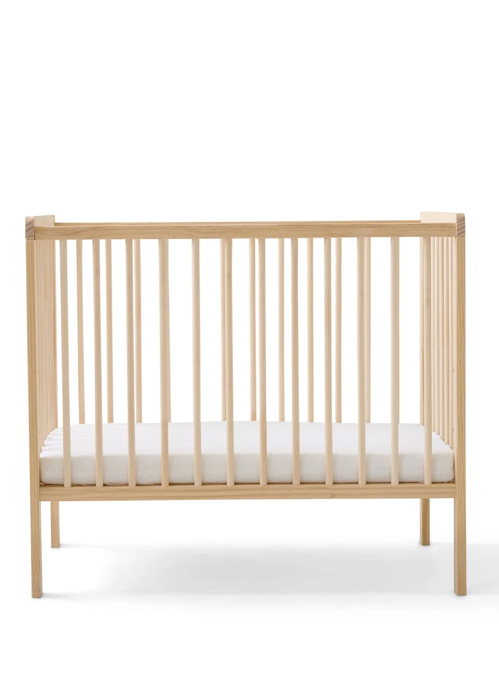 East Coast Natural Space Saver Cot with Mattress - One Size Image 2