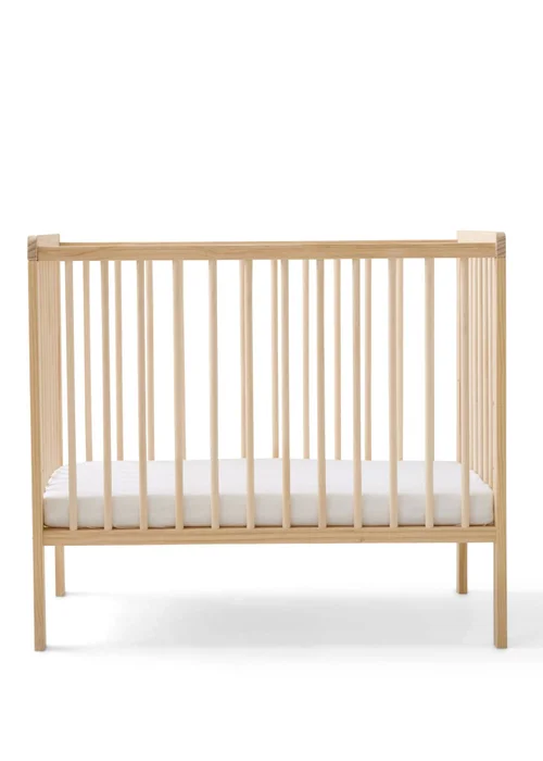 East Coast Natural Space Saver Cot with Mattress - One Size Image 2