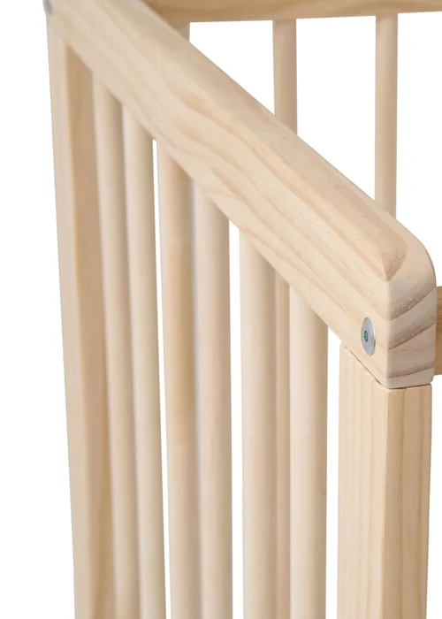East Coast Natural Space Saver Cot with Mattress - One Size Image 3
