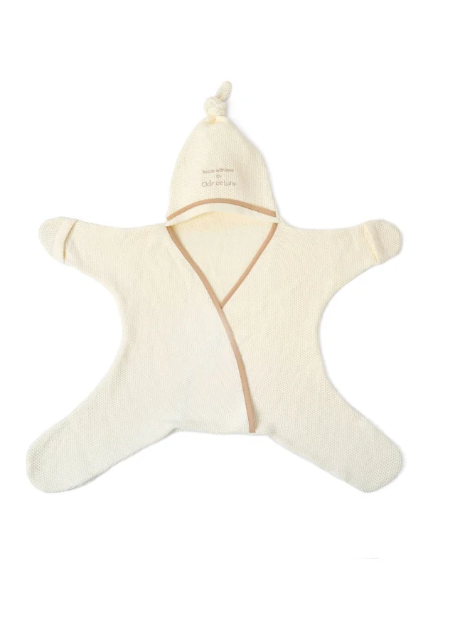 Clair de Lune Organic Cotton Star Wrap - 6-12 Month