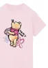 Ada & Ted Disney Winnie The Pooh Keeping It Sweet Girls Pink Graphic T-Shirt (3-13 Years) - 12-13 yrs Image 2