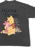 Spiral Galaxy Disney Winnie The Pooh Hugs Charcoal Graphic Washed T-Shirt - 2XL Image 2