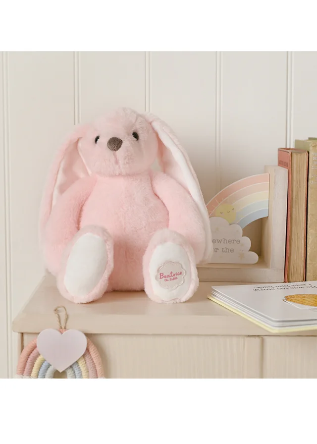 Softies Beatrice The Classical Plush Pink Bunny