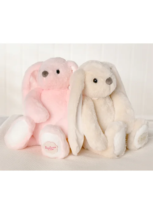 Softies Beatrice The Classical Plush Pink Bunny - 30cm Image 6