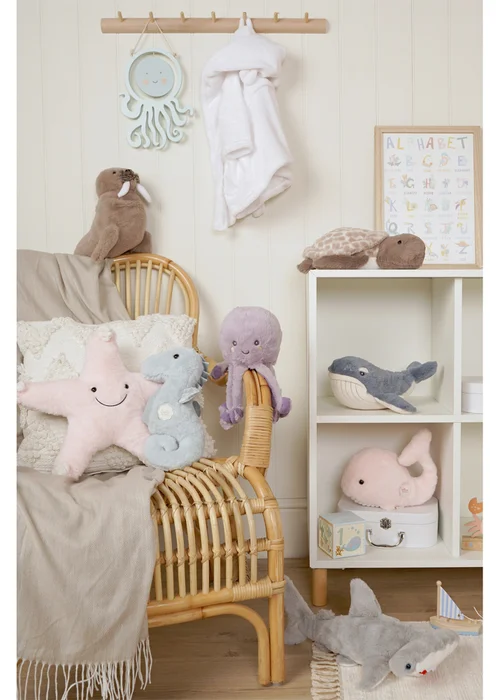 Softies Otto The Plush Lilac Octopus - 30cm Image 5