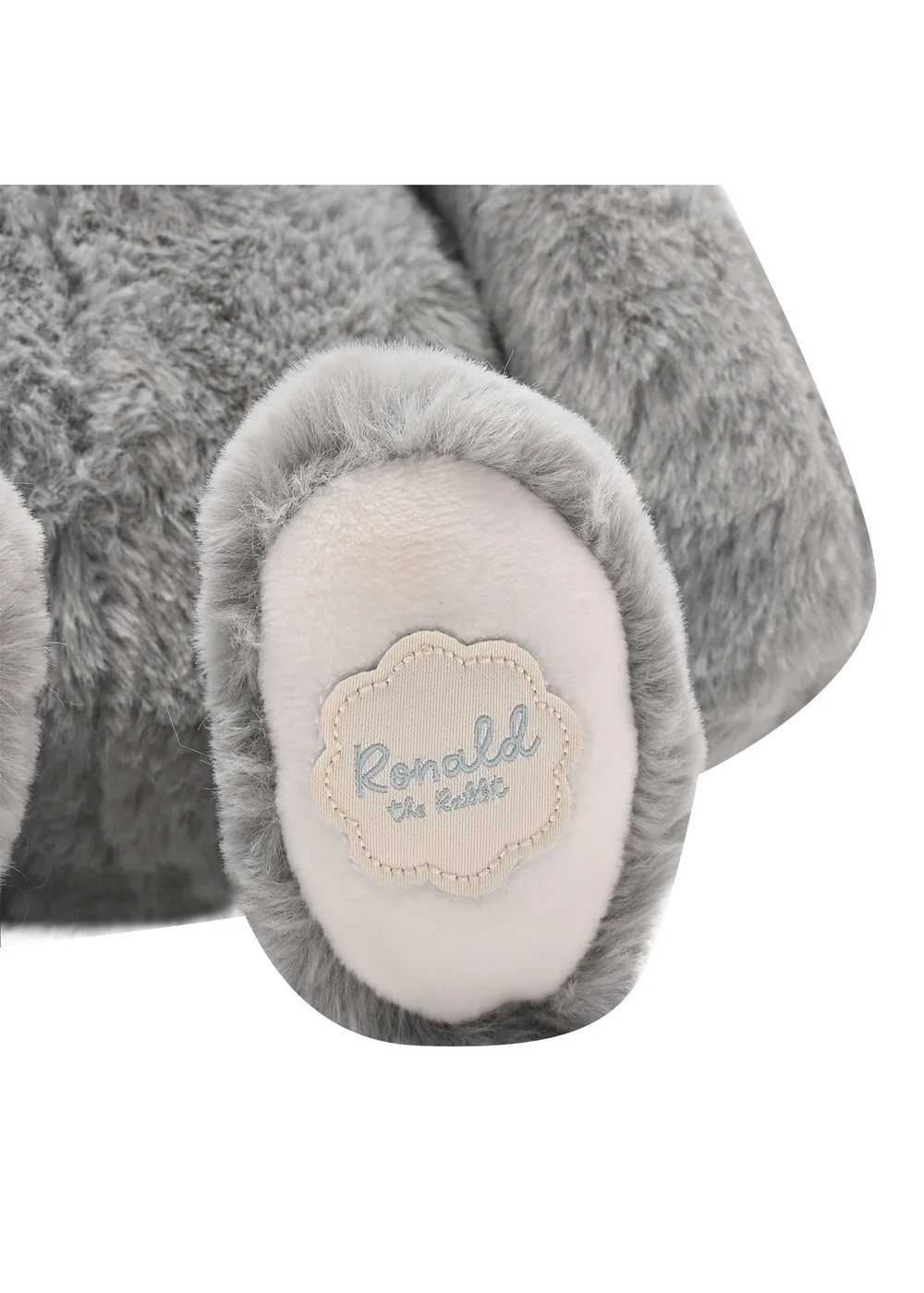 Softies Ronald The Classical Plush Grey Bunny - 30cm Image 5