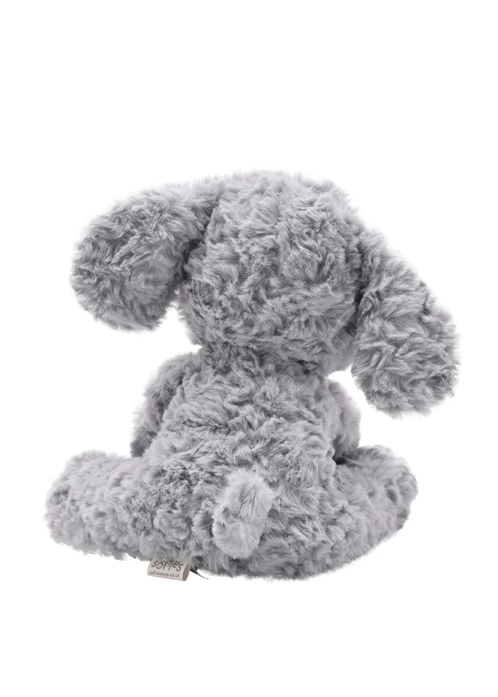 Softies Ethel The Plush Sitting Grey Elephant - One Size Image 3
