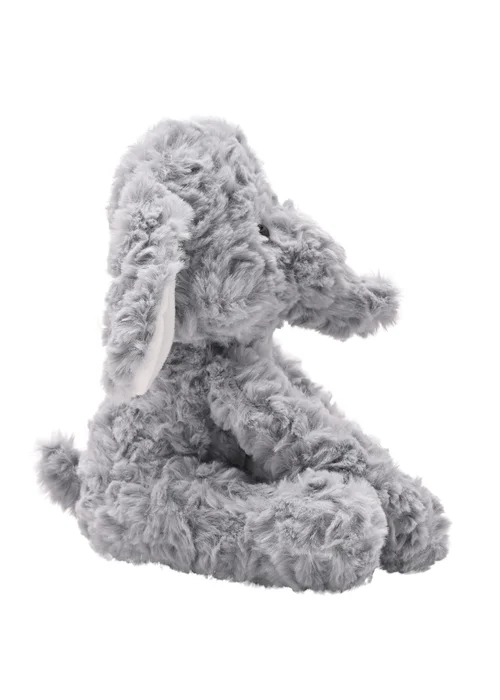 Softies Ethel The Plush Sitting Grey Elephant - One Size Image 2