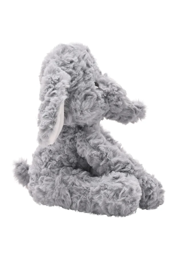 Softies Ethel The Plush Sitting Grey Elephant