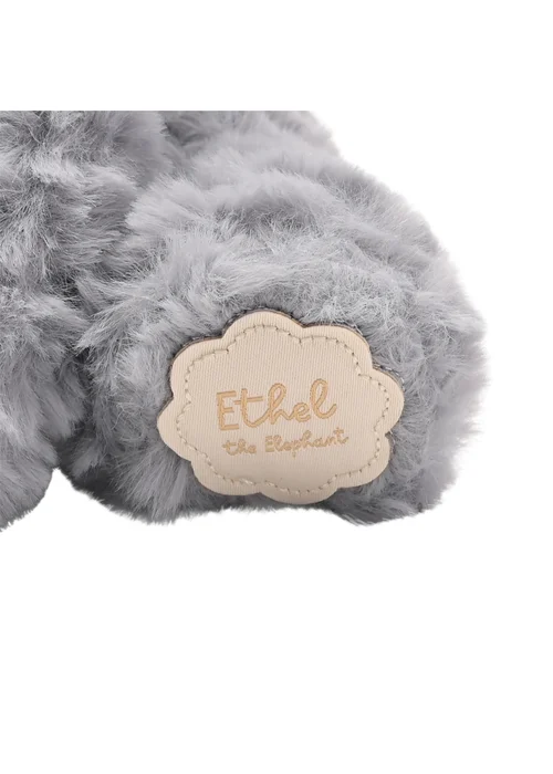 Softies Ethel The Plush Sitting Grey Elephant - One Size Image 4