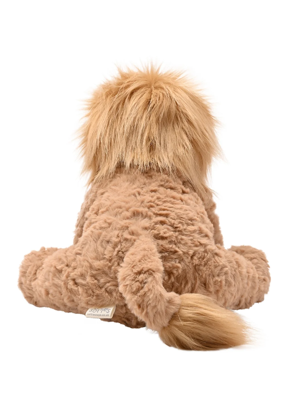 Softies Leo The Plush Sitting Brown Lion - One Size Image 3