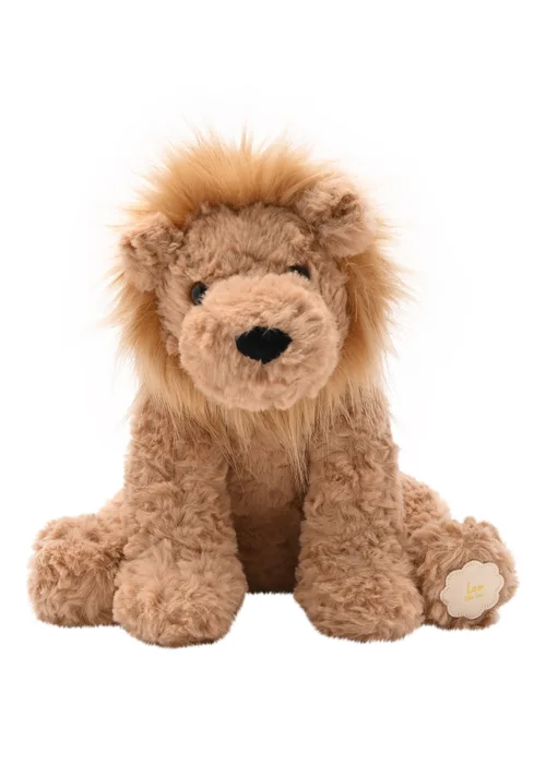 Softies Leo The Plush Sitting Brown Lion - One Size Image 1