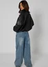 Urban Bliss Pu Oversized Jacket Black - 10 Image 5