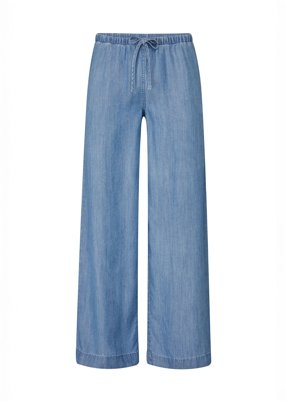 Cotton Traders Lightwash Pull On Denim Trousers - 22/L27 Image 3